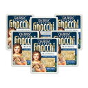 Gia Russa Gnocchi with Potato - Potato Gnocchi, Traditional Italian Potato Gnocchi, Vegan Pasta, Kosher Friendly, Product of Italy, Italian Food, Potato Dumplings - 16 Oz (6-Pack)
