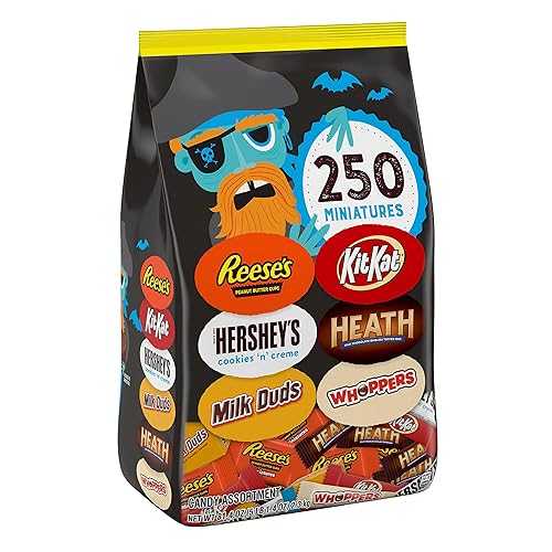楽天GlomarketHERSHEY'S Hershey Chocolate and White Creme Assortment Miniatures Candy, 81.4 oz Bulk Variety Bag （250 Pieces）