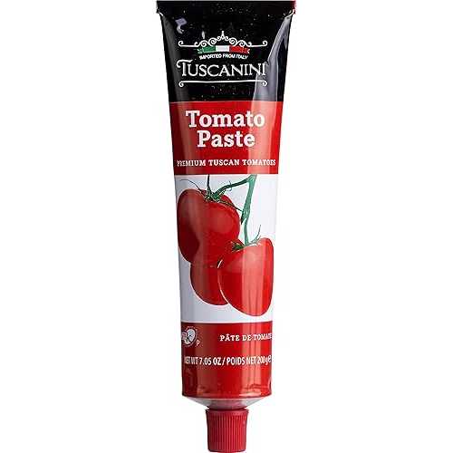Tuscanini Tomato Paste Tube, 7.05oz, Made with Premium Italian Tomatoes