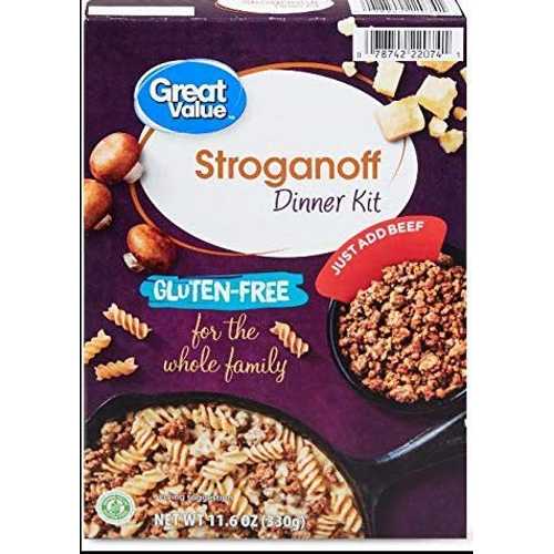 ʥƥե꡼ ȥΥ ǥʡ å Great Value Gluten-Free Stroganoff Dinner K...