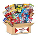 マンチボックス アルティメット ケア パッケージ (42 個) スナック クッキー バー チップス キャンディ 詰め合わせ ギフトボックス、大学生、オフィス、会議、誕生日、パーティー、ミリタリー、友人や家族へのギフトに最適。 MUNCH BOX ULTIMATE CARE PAC