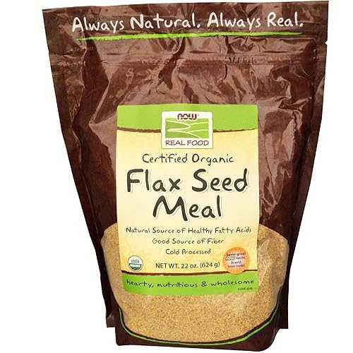 Now Foods Flax Seed Meal - 18 oz. - Organic, Non-GE ( Multi-Pack)