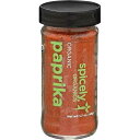 スパイスリー オーガニック パプリカ パウダー 1.70 オンス ジャー 認定グルテンフリー Spicely Organics Spicely Organic Paprika Powder 1.70 Ounce Jar Certified Gluten Free