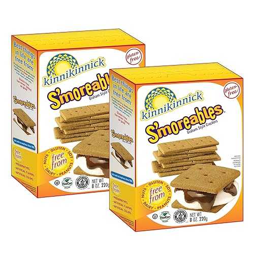 Kinnikinnick - S'moreables Graham Style Crackers - Gluten Free, Allerg...