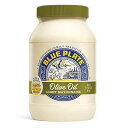 Blue Plate Light Mayonnaise with Olive Oil 30 Fl Oz Jar (Pack of 1)