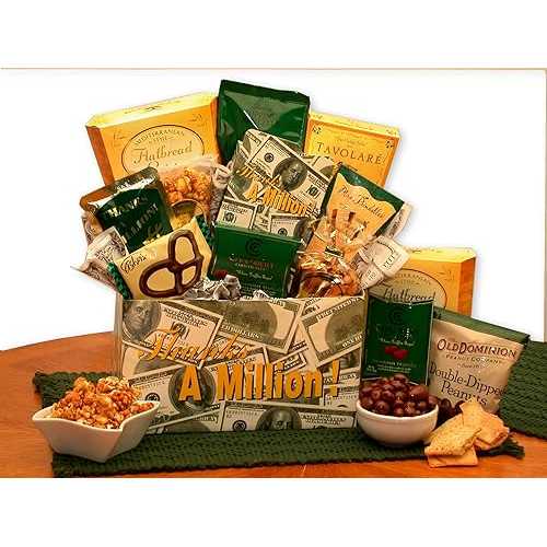 Thank you gift basket Thank You Gift - Thanks a Million Gift Box- gourmet food gift basket