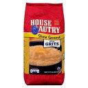 House Autry ホワイトストーングラウンドグリッツ、グルテンフリー、24 オンス (2個入り) House-Autry House Autry White Stone Ground Grits, Gluten-Free, 24 Oz. (Pack of 2)