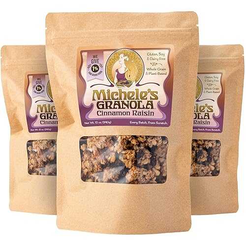Michele’s Granola Michele's Granola Cinnamon Raisin, Pack of 3