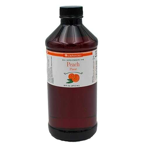LorAnn Oils LorAnn Peach SS Flavor, 16 ounce bottle