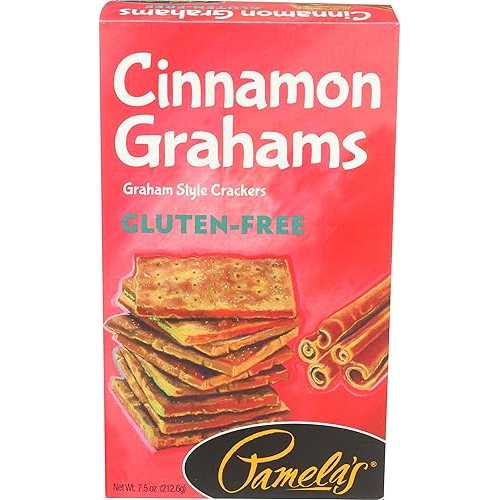 Pamela's Products Grahams Style Crackers Cinnamon, 7.5 Ounce Pamela's Products Grahams Style Crackers Cinnamon, 7.5 Ounce