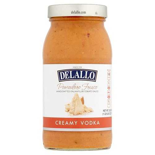 DeLallo Pomodoro Fresco Creamy Vodka Sauce, 25.25oz Jar DeLallo Pomodoro Fresco Creamy Vodka Sauce, 25.25oz Jar