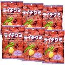 春日井ライチグミキャンディ 3.59オンス (6パック) 春日井製菓 Kasugai Lychee Gummy Candy 3.59oz (6 Pack)(4)