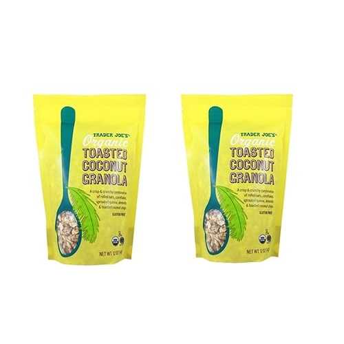 トレーダージョーズ オーガニック トースト ココナッツ グラノーラ、12 オンス (2 袋パック) Trader Joe's Trader Joe s Organic Toasted Coconut Granola, 12 OZ (PACK OF 2 BAGS) トレーダージョーズ オーガニック トースト ココナッツ グラノーラ、12 オンス (2 袋パック) Trader Joe's Trader Joe s Organic Toasted Coconut Granola, 12 OZ (PACK OF 2 BAGS)