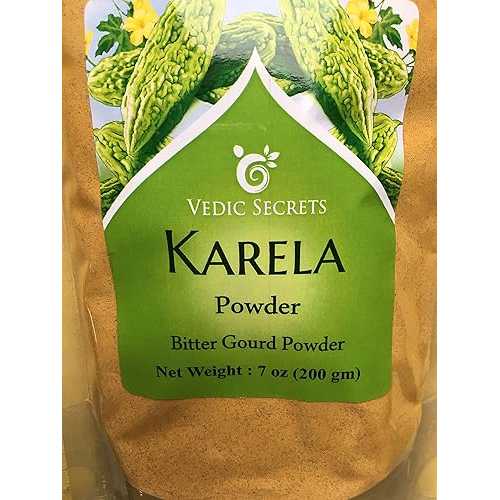 Vedic Secrets,  ѥ200 (gm) Vedic Secrets, Karela Powder, 200 ...