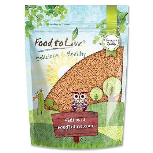 Food to Live Yellow Mustard Seeds, 8 Ounces Whole Spice, Vegan, Kosher...