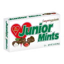 ジュニアミント バレンタイン ハート型キャンディー 3.5オンス ギフトボックス - 12個入りボックス Tootsie Roll Junior Mints V...