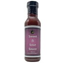 June Moon Spice Company Premium Sweet & Sour Sauce 12 Fluid Ounce Bottle with Flavor Lock Cap Low Calorie Fat Free Saturated Fat Free Cholesterol Free Crafted in Small Batches Authentic Sweet & Sour Sauce Ideal for