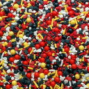 Sprinkle Deco Mouse Heads Edible Black Red Yellow Kids Cake Confetti Sprinkles Cake Cookie Cupcake IceCream Donut Quins - 4oz(4)