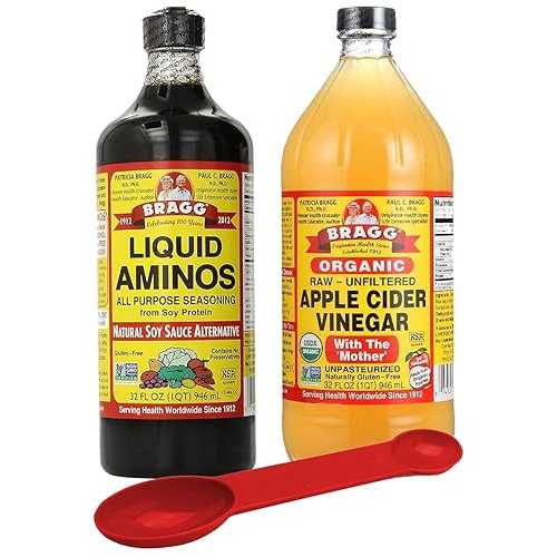 Bragg Organic Health Saver Package: Bragg Organic Liquid Aminos 32 oz ...