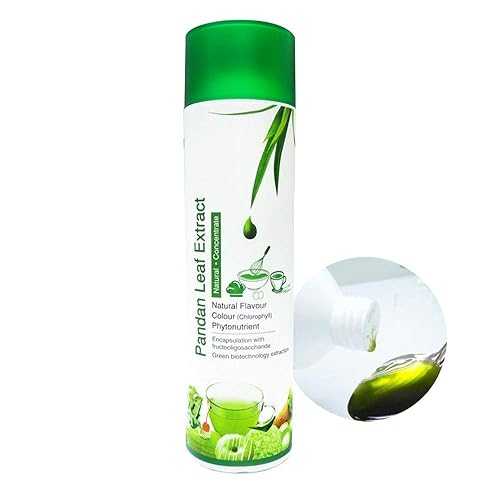 Bio Nutricia Extract Bionutricia Pandan Extract Concentrate Liquid Pure & Natural Aromatic Flavoring Baking, Cooking, and Beverages No Addicitives & Preservatives (200g 7.05oz)