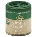 Simply Organic Garlic Powder, Certified Organic 0.92 oz Allium sativum L.