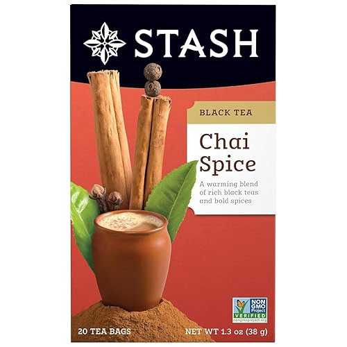 Stash Tea Chai Spice Black Tea, 20 ct