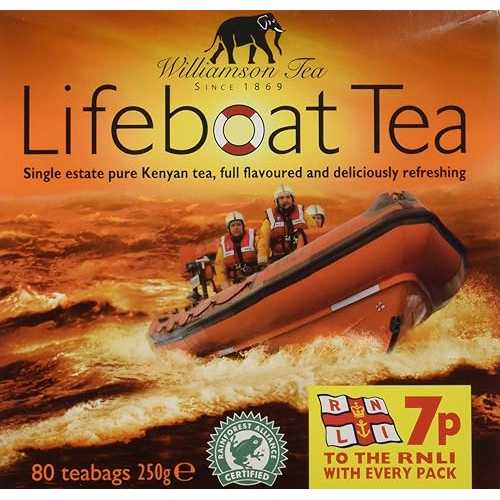 ライフボート ティー、8.8 オンス ボックス 80 個 (4 個パック) SENTICUM Lifeboat Tea, 80 Count 8.8-..