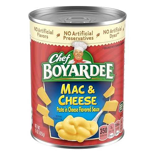 シェフ・ボヤディー シェフ・ボヤディー・マック&チーズ、15オンス Chef Boyardee Chef Boyardee Mac & Cheese, 15 oz