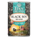 Eden Organic Black Soy Beans, No Salt Added, 15-Ounce Cans (Pack of 12) ( Value Bulk Multi-pack)