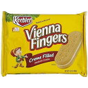 Keebler ウィーン フィンガーズ ウィーン フィンガーズ クリーム入りサンドイッチ クッキー - 14.2 オンス Keebler Vienna Fingers Vienna Fingers Creme Filled Sandwich Cookies - 14.2 oz