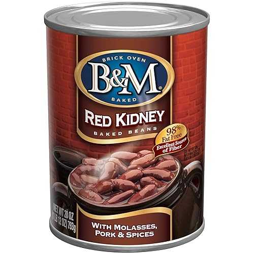 B&M Baked Beans, Red Kidney, 28 Ounce (Pack of 12) B&M Baked Beans, Red Kidney, 28 Ounce (Pack of 12)