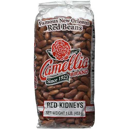 カメリアブランドの赤インゲン豆、1ポンド、3パック Camellia Brand Red Kidney Beans, 1 Lb, 3pk