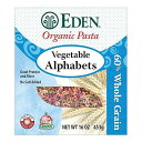 Eden オーガニックパスタ、野菜アルファベット 2 パック (各 1 ポンド) Eden Organic Pasta, Vegetable Alphabets...