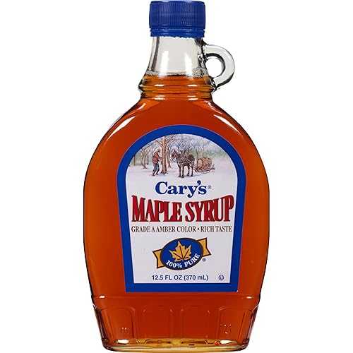 Cary's Pure Maple Syrup, Grade A Amber, 12.5 Fluid Ounces