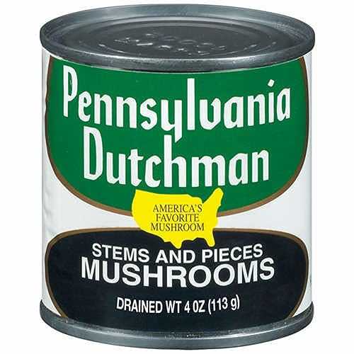 Pennsylvania Dutchman Stems and Pieces Can, Mushrooms, 4 oz Pennsylvania Dutchman Stems and Pieces Can, Mushrooms, 4 oz