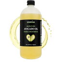 GreenIVe Avocado Oil Organically Grown 100% Pure Natural without Additives, Clean, Cold Pressed, Non-GMO, Vegan: For Cooking, Frying, Baking and for Sauces, Dressings, Marinades, Salads (32 Ounce)