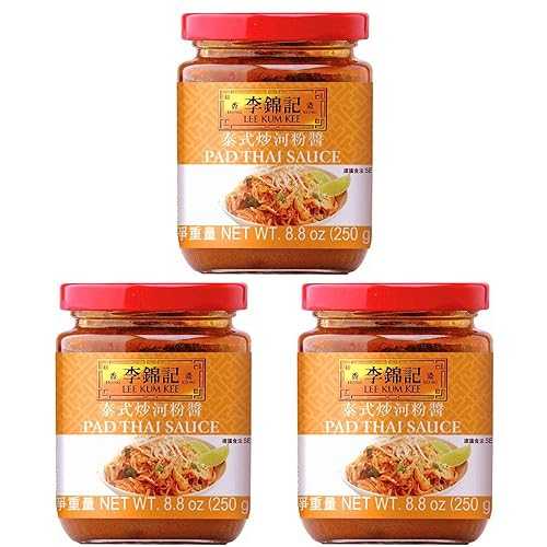 リークムキーパッド タイソース 250g×3本 Lee Kum Kee Pad Thai Sauce 8.8 OZ (250 g) x 3 Bottle