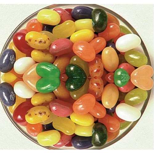 Jelly Belly トロピカルミックスジェリービーンズ - 10ポンドのルースバルクジェリービーンズ - 本物、公式、産地直送 Jelly Belly Tropical Mix Jelly Beans - 10 Pounds of Loose Bulk Jelly Beans - Genuine, Official, Straight from the S(4)
