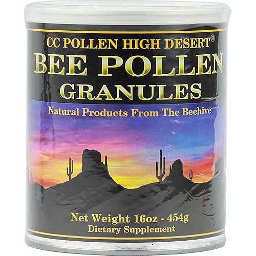 CC Pollen C C Pollen Bee Pollen Granules packed in a tin -- 1 lbs
