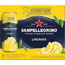 San Pellegrino Sanpellegrino Italian Sparkling Drink, Lemon, 11.15 Fluid Ounce, Cans (Pack of 6)