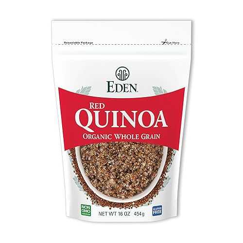 Eden Organic Red Quinoa, 16 oz Bag, Imported, Andean
