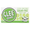 Glee Gum オールナチュラル レモン ライム ガム、非遺伝子組み換えプロジェクト認証済み、砂糖不使用、環境に優しい、16 個箱、12 個パック Glee Gum All Natural Lemon Lime Gum, Non GMO Project Verified, Sugar Free, Eco Friendly, 16 Piec