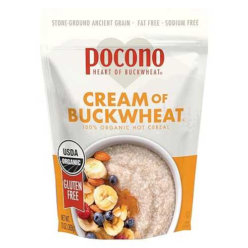 USDA Certified Organic Pocono Cream of Buckwheat (Pack of 6)(4)
