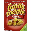 フィドルファドル カーメルポップコーン ピーナッツ入り....6箱 各6.オンス fiddle faddle Carmel Popcorn with peanuts....6 boxes 6. oz each