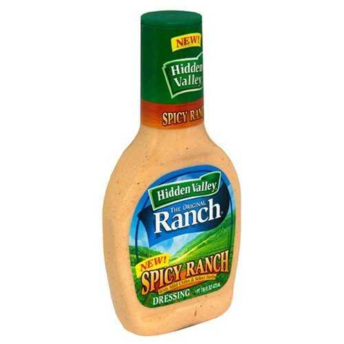 Hidden Valley Spicy Ranch Salad Dressing 16oz (Pack of 3) Hidden Valley Spicy Ranch Salad Dressing 16oz (Pack of 3)