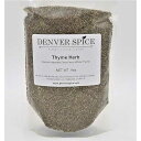 丸ごと乾燥させたタイムハーブ - 1/4 ポンド (4 オンス) - スペインのタイムに欠かせない料理用ハーブ Denver Spice Whole Dried Thyme Herb -1/4 Pound (4 Ounces ) - Spanish Thyme Essential Culinary Herb