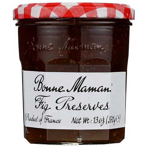 ボンヌ ママン イチジク プリザーブ 13.0 オンス (2 個パック) Bonne Maman Fig Preserves 13.0 OZ (Pack of 2)