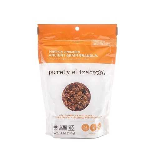 purely elizabeth. PURELY ELIZABETH GRANOLA PMPKN FIG ORG3, 12 OZ