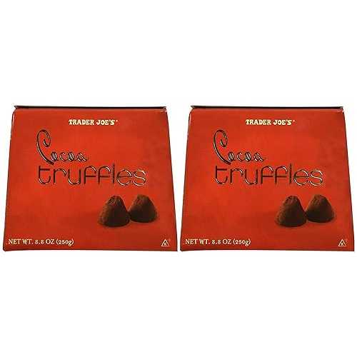 ȥ졼硼 ȥ 8.8 (2ĥѥå) Trader Joe's Cocoa Truffles 8.8oz (Pa...