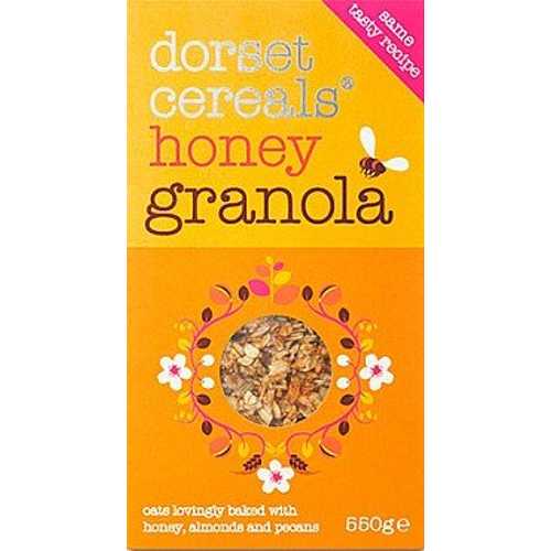 Dorset Cereals ハニーグラノーラ (550g) - 2 個パック Dorset Cereals Honey Granola (550g) - Pack of 2